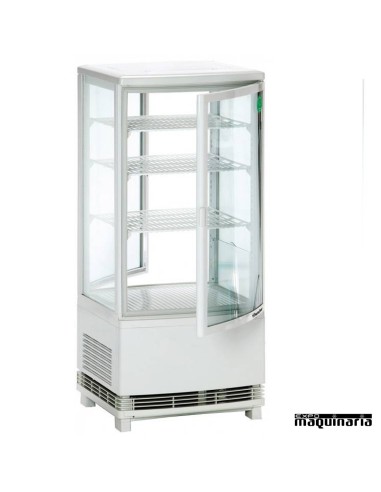 Vitrina frigorífica vertical cerrada NICB507 de 86 litros