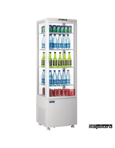 Vitrina frigorífica vertical llena NICB509 de 235 litros