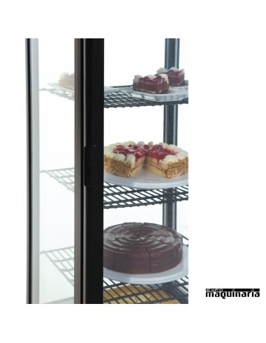 Vitrina frigorífica vertical detalle NIDP289 de 235 litros