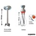 Turmix Dynamic Mini con pie de 160mm
