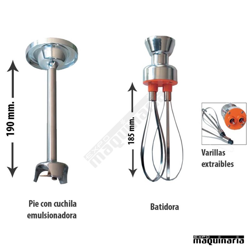 Turmix Dynamic Mini semi profesional con pie de 160mm