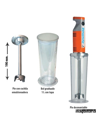 Turmix Dynamic Mini con pie de 160mm