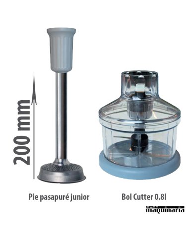 Turmix Dynamic Junior Profesional con pie de 225 mm