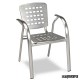 Sillón aluminio anodizado Terraza 2R93