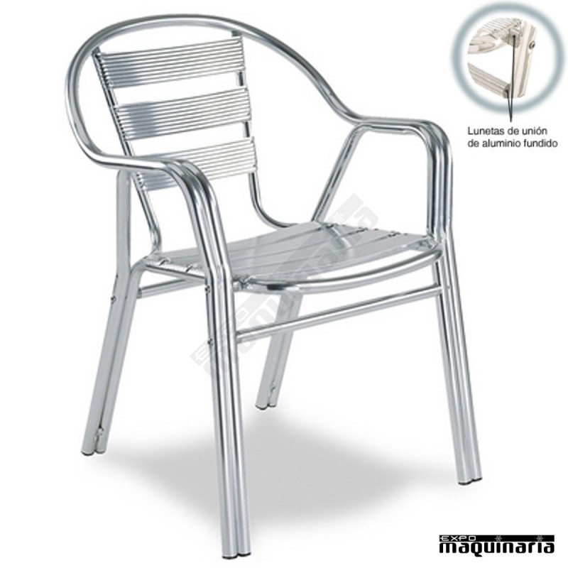 Silla aluminio Mod 294 Terraza