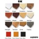 Colores SM Mesa aluminio 3R80SM para Bar redonda 