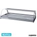 Vitrina tapas frías 4 platos INVEB4CC cristal curvo