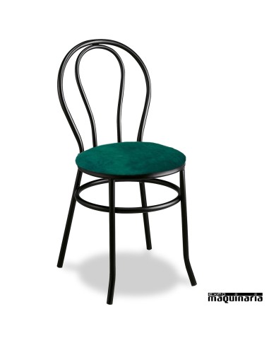 Silla Bar 1R06 apilable verde