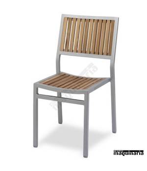Silla Alumino y teka 1R68