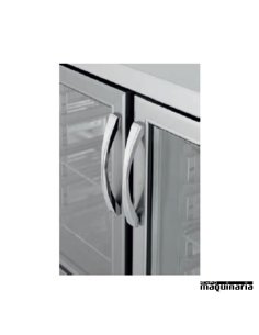 Mesa refrigerada con puertas cristal (1468 x 600 cm) BMPP 1500 CR  2