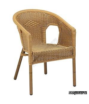 Sillón terraza aluminio bar 2R83