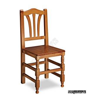 Silla madera Miel 1R2