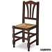 Silla madera 1R2E asiento enea