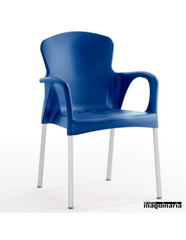 Sillón de terraza GRACE azul