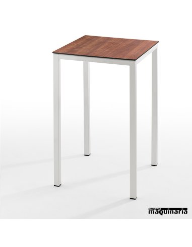 Mesa Alta de Acero pintado ISFARGO 70x70