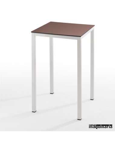 Mesa Alta de Acero pintado ISFARGO 70x70