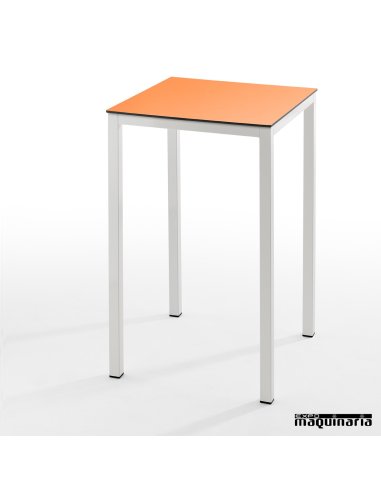 Mesa Alta de Acero pintado ISFARGO 70x70