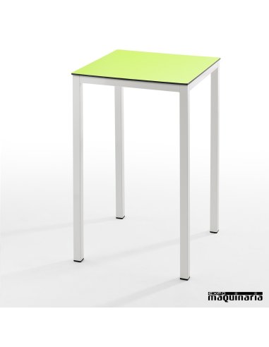 Mesa Alta de Acero pintado ISFARGO 70x70
