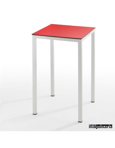 Mesa Alta de Acero pintado ISFARGO 70x70