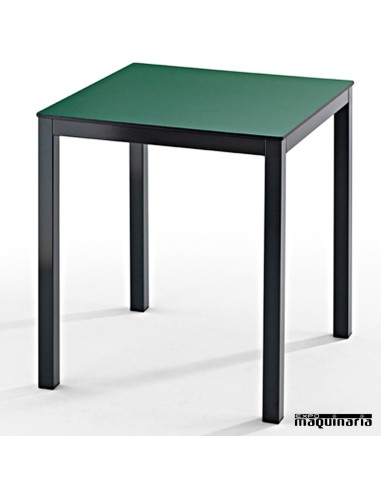 Mesa cuadrada acero ISFARGOC
