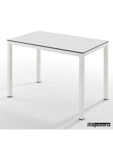 Mesa rectangular acero ISFARGOR