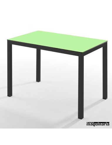 Mesa rectangular acero ISFARGOR