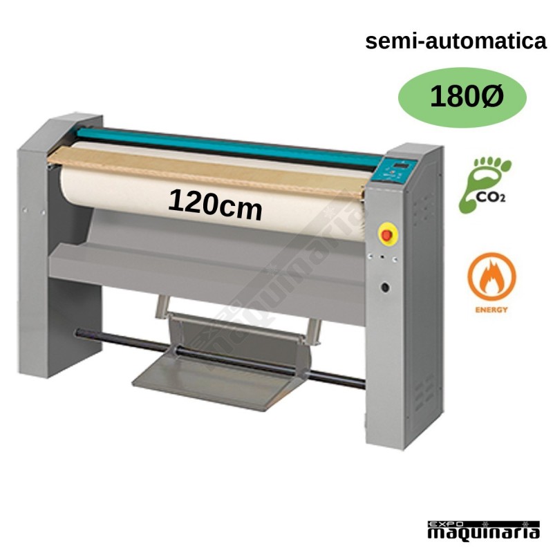 Planchadora mural semiautomática eléctrica PRPS120/18