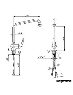 Grifo industrial dos aguas 20238 2