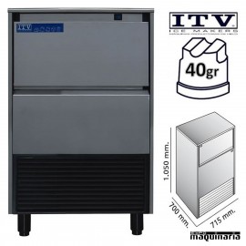 Maquina de Hielo ITV DELTA-NG110 cubito 40g