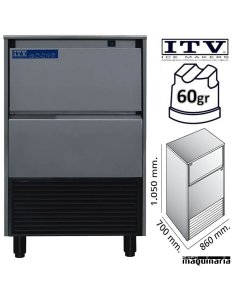 Maquina de Hielo ITV SUPERSTAR-NG110 cubito 60g