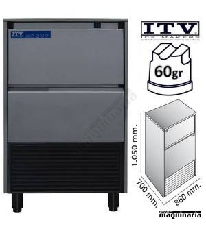 Maquina de Hielo ITV SUPERSTAR PLUS NG150 cubito 60g