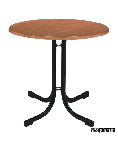 Mesa bar restaurante y hostelería 3R19SM redonda