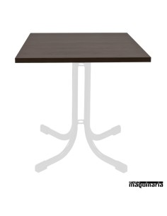 Mesa bar restaurante y hostelería 3R19MEL cuadrada 2