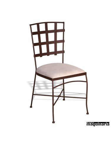 Silla de forja S 612 (con tapizado)