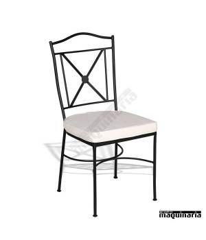 Silla de forja S 700 (incluido cojin)