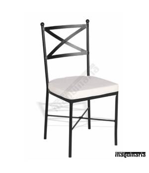Silla de forja S 701 (incluido cojin)