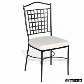 Silla de forja S 702 (incluido cojin)