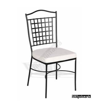 Silla de forja S 702 (incluido cojin)
