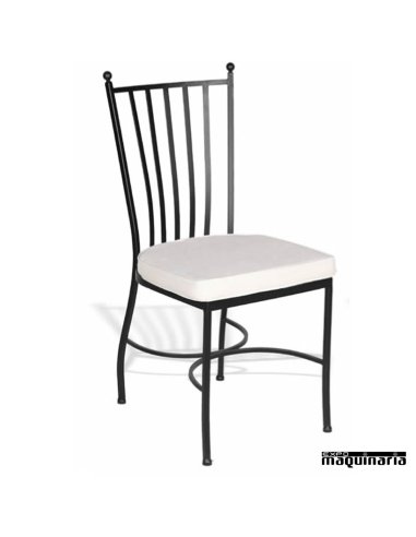 Silla de forja S 710 (incluido cojin)