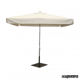 Parasol aluminio 2.5 x 2.5 metros 7R550