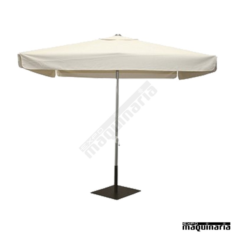 Parasol aluminio 2.5 x 2.5 metros PGP1093