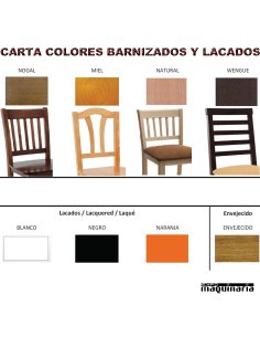 Aparador cubertero madera pino CHPLATERO110A 2