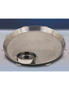 Paellera valenciana acero inox. 200 cm (850 raciones) 2