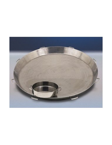 Paellera valenciana acero inox. 200 cm (850 raciones)