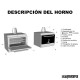 Horno sobremostrador de carbón MBHMBMINI