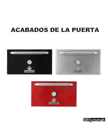 Horno soporte bandejas carbón MBHMBSB75