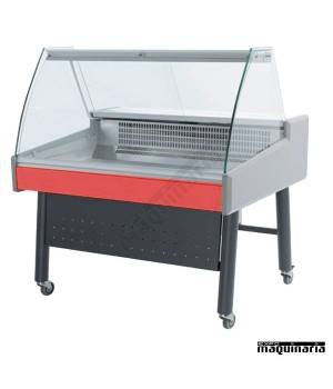 Vitrina expositora con base SVVHERAP1300 pescadería
