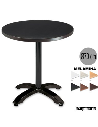 Mesa melamina 3R54MER redonda