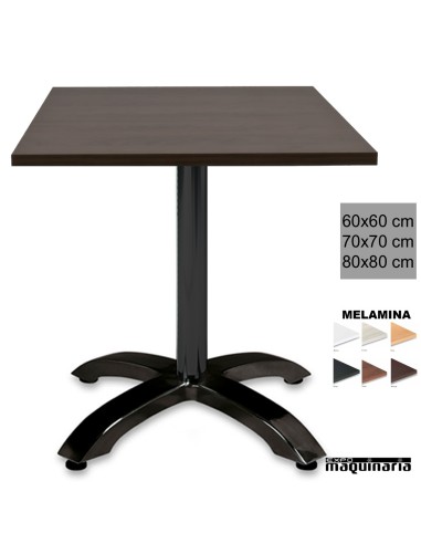 Mesa cuadrada bar 3R54MEC