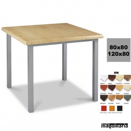 Mesa con armazón de Aluminio 412